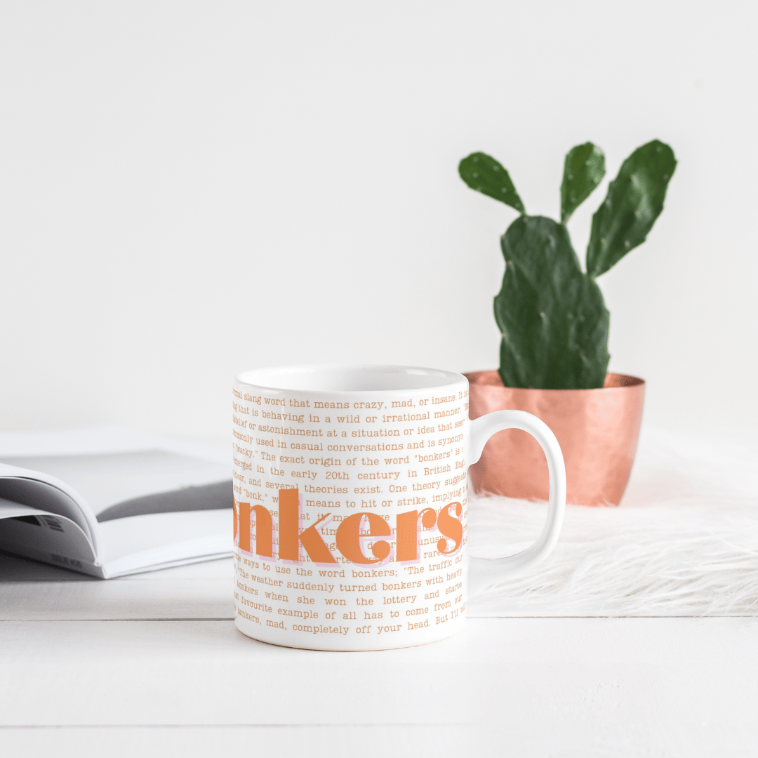 'Bonkers' Mug