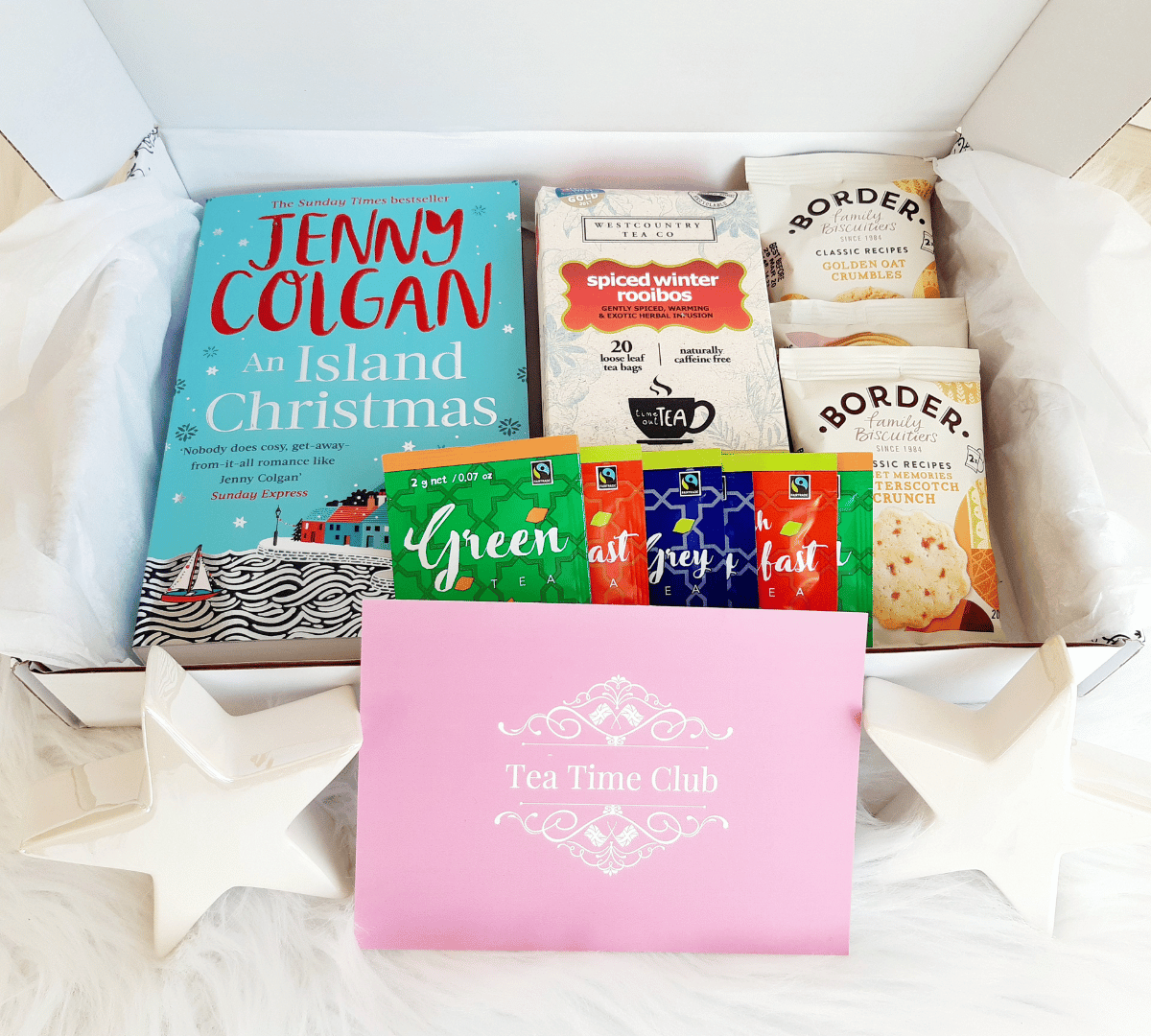 Christmas Tea, Mug & Book Box