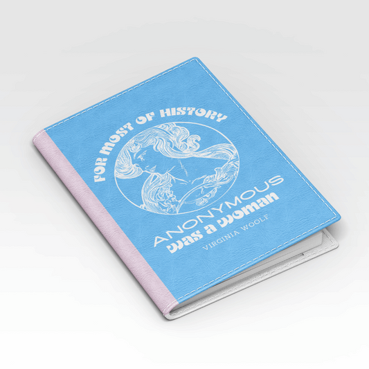 Virginia Woolf Passport Holder