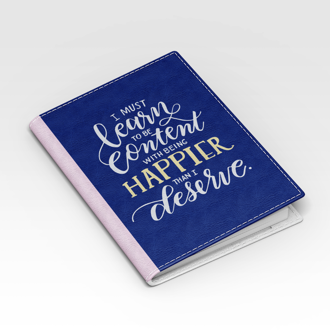 Jane Austen Passport Holder- content