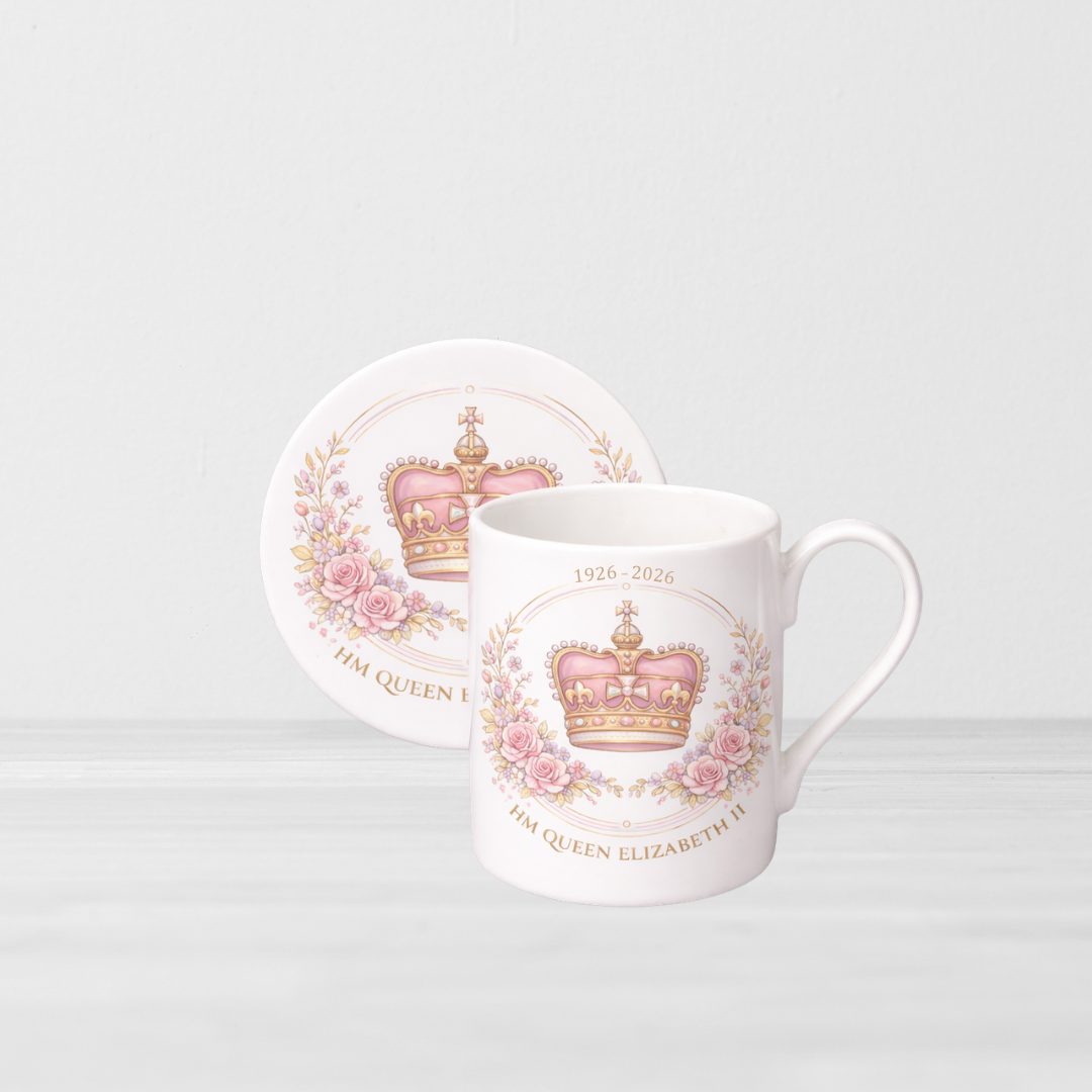 Premium QEII Commemorative Gift Set - Floral