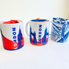 London Map Illustration Mug and Sock Set