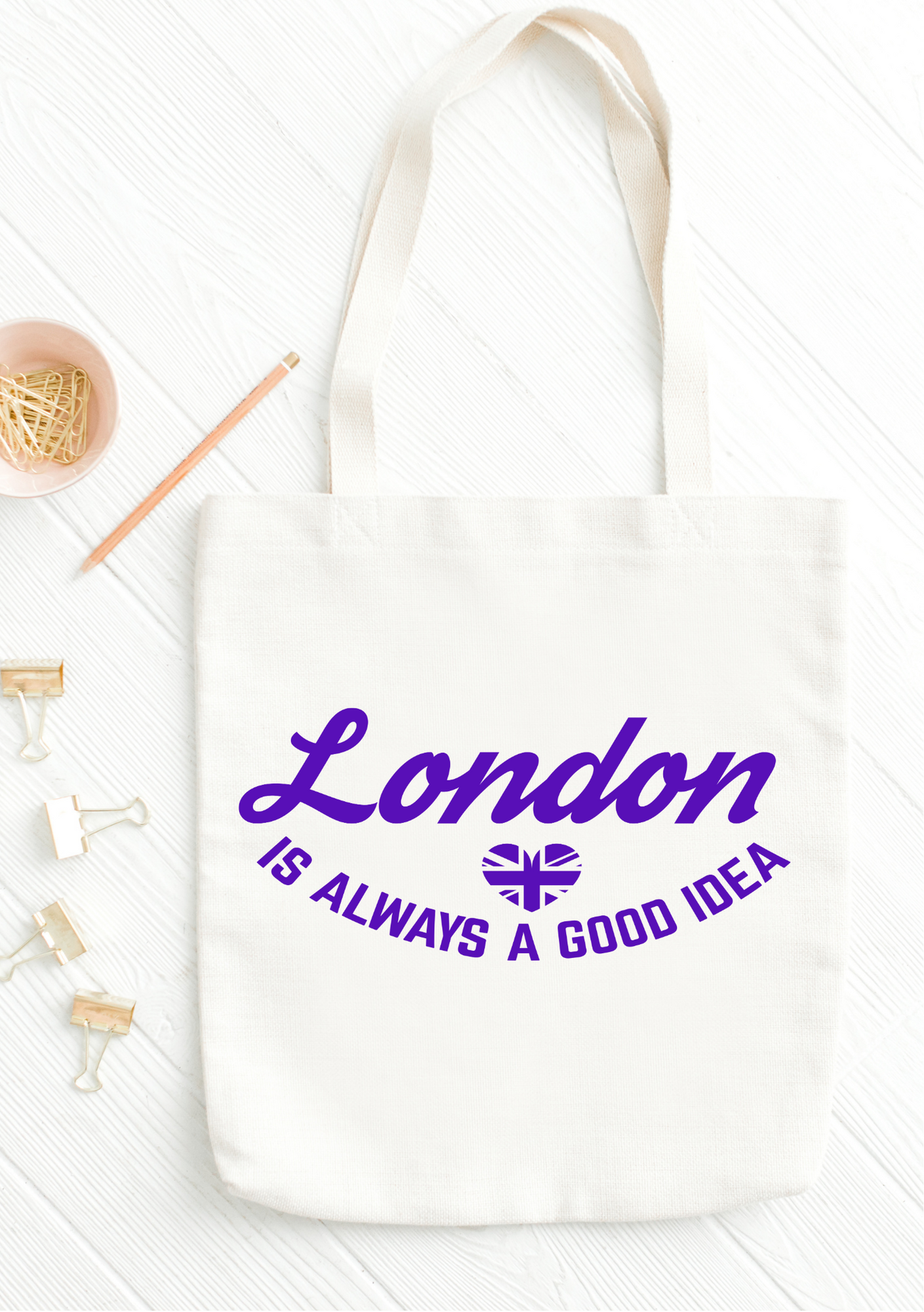 Love London Tote Bag