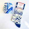 London Map Illustration Mug and Sock Set