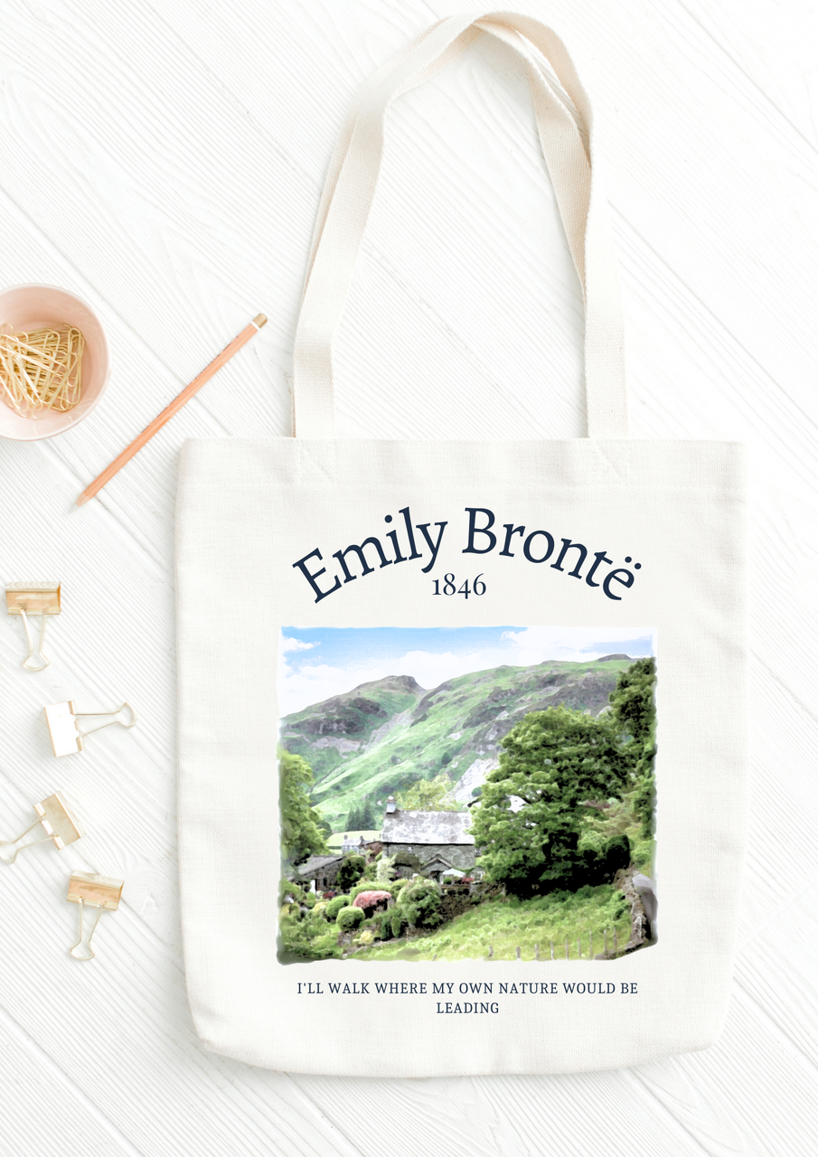 Emily Bronte's Yorkshire Tote Bag