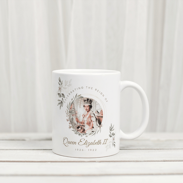 Bone China -Celebrating Queen Elizabeth Mug