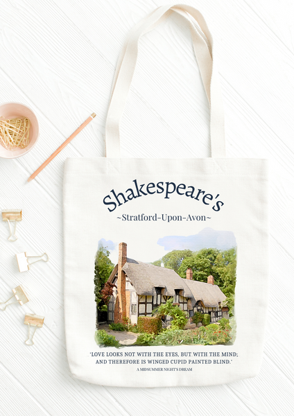 Shakespeare's Stratford-Upon Avon Tote Bag