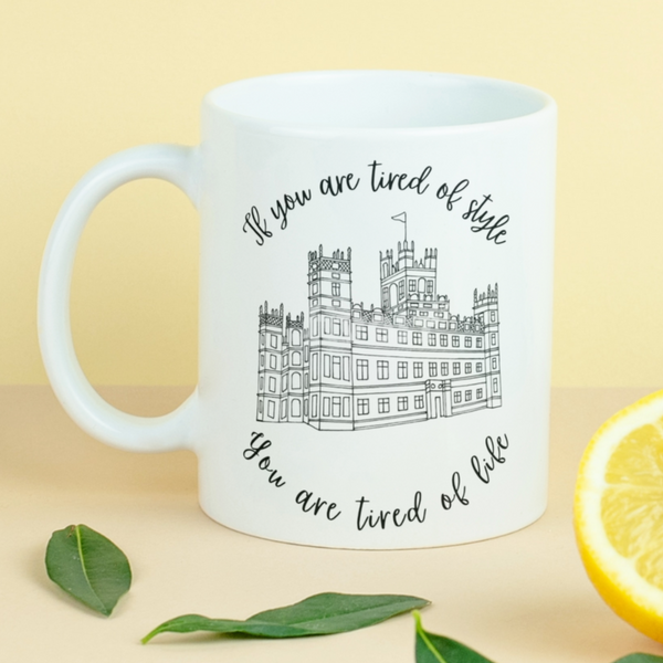 Downton Abbey Mug from Love British Lifestyle