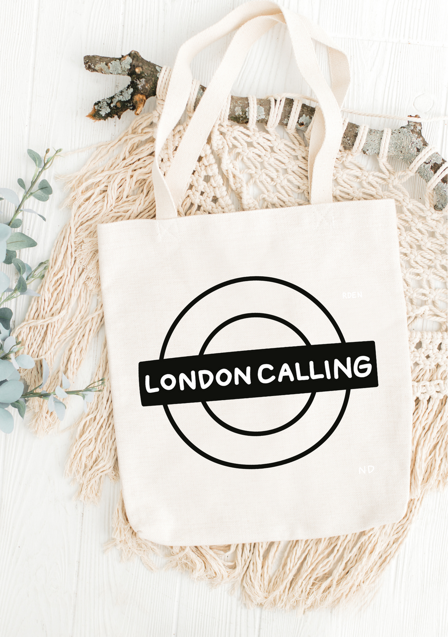 London Calling Underground Tote Bag