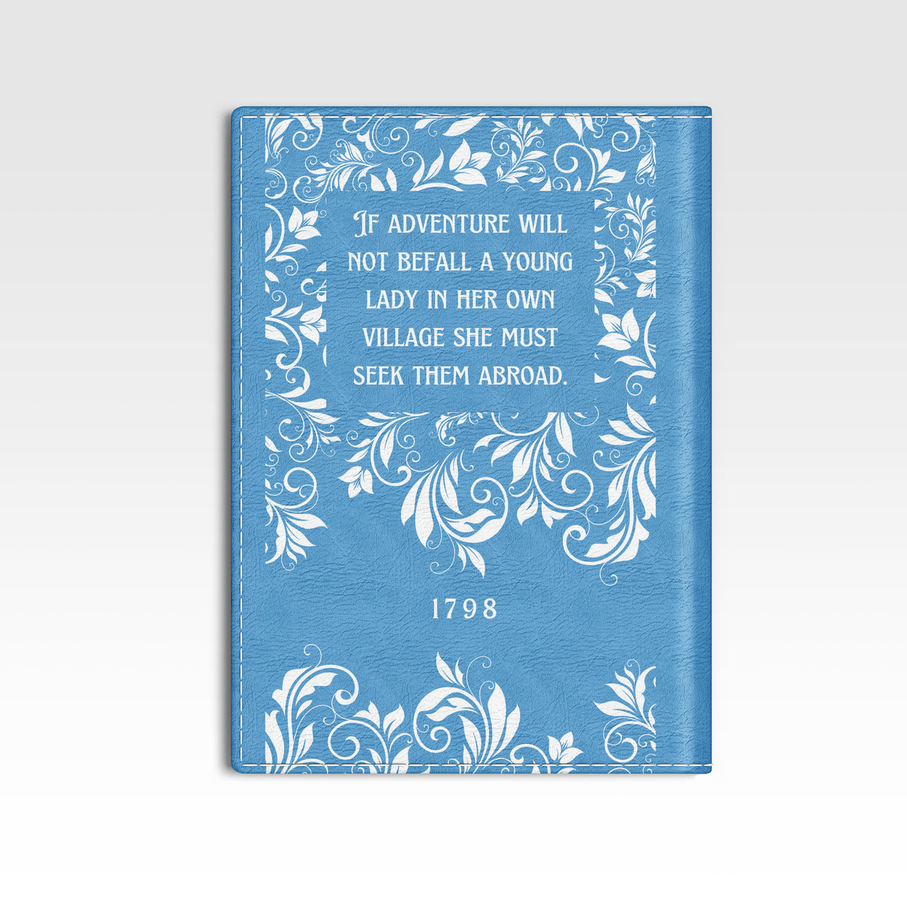 Northanger Abbey Book Cover Passport Holder | Love British Lifestyle