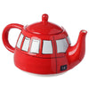 Routemaster Bus Ceramic Teapot & Cup Set for 1