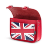 Union Jack Midi Satchel - Pillar Box Red Bag