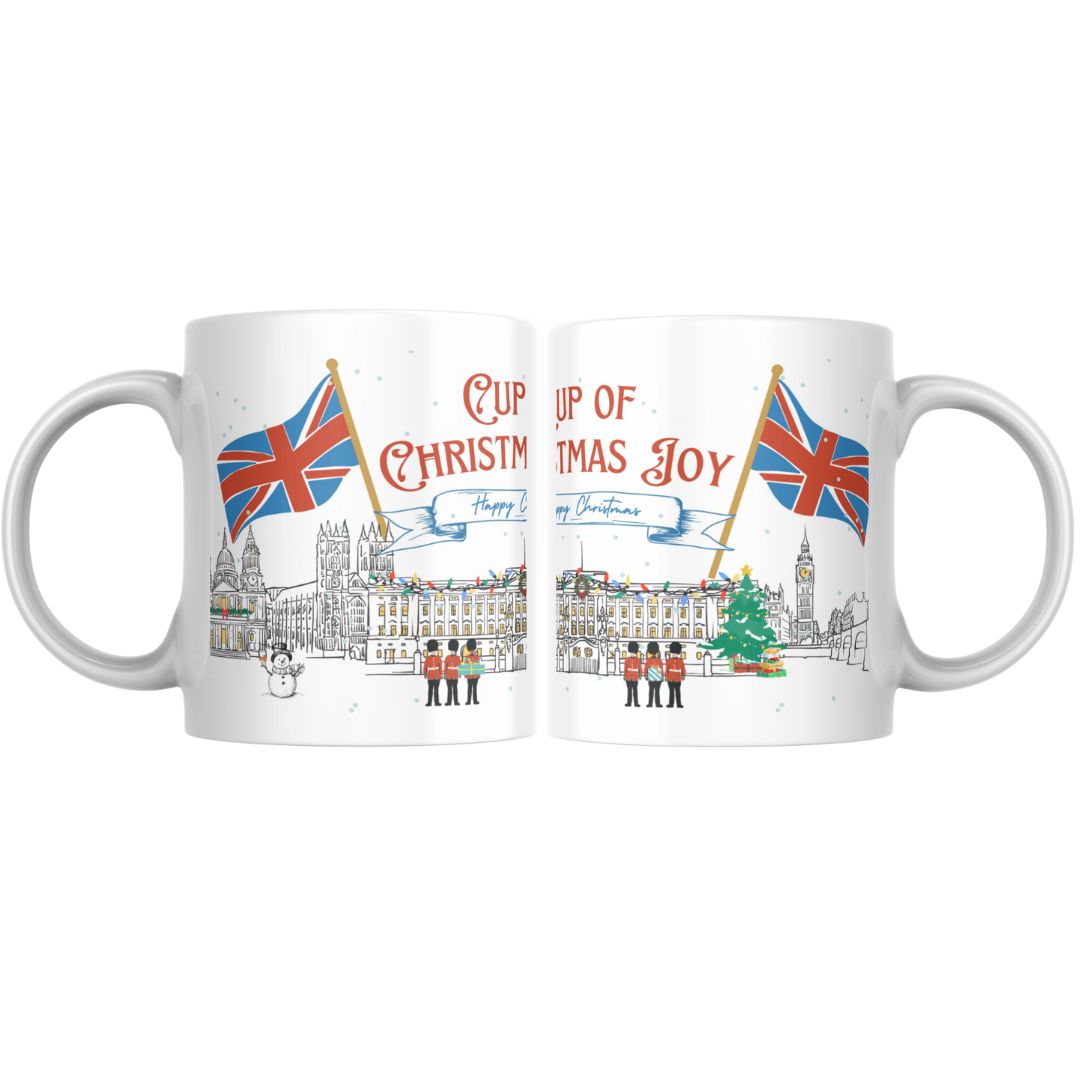 Royal Christmas Joy Bone China Mug