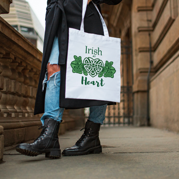 Irish At Heart Tote Bag
