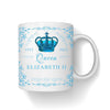 Blue Crown Mug