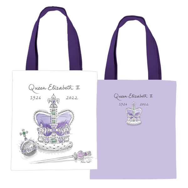 Alice Tait QEII Crown Tote Bag