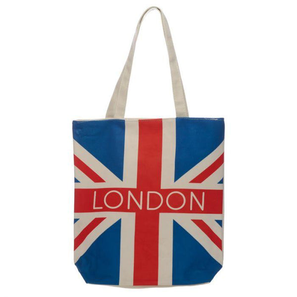British egg canvas bag I love London
